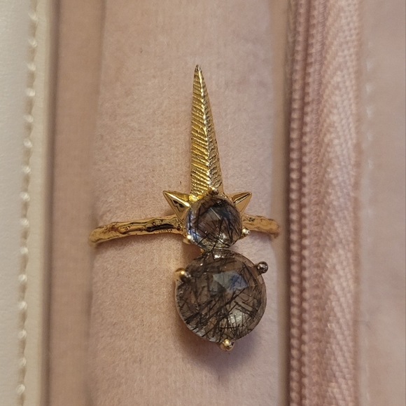 NWOT So Pretty Cara Cotter ring size 6 - Picture 2 of 2